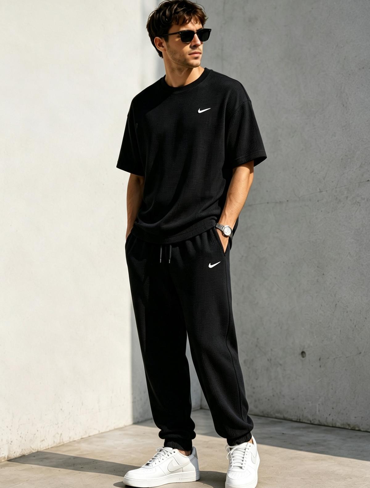 Everyday Quick-Dry Breathable Waffle-Knit Casual Set