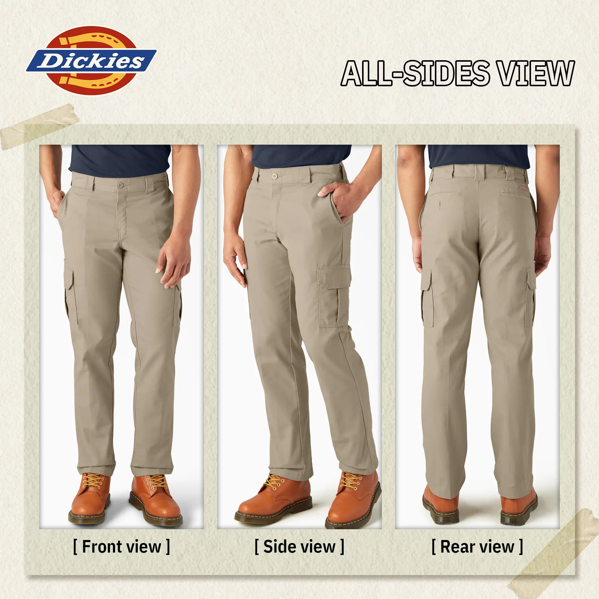 Dickies Men's FLEX Cargo Pants - Comfortable & Versatile Fit