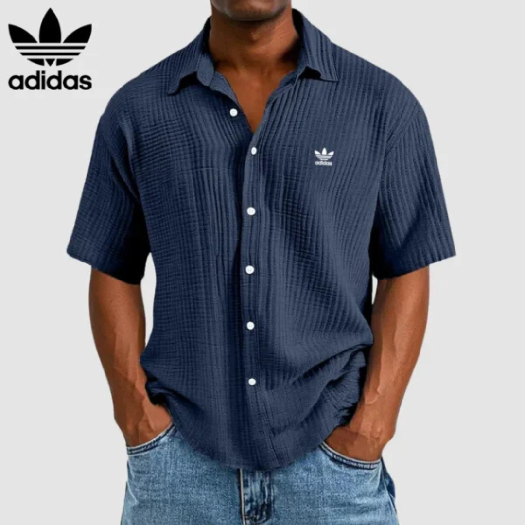 Coastline Crinkle Button Shirt Essential