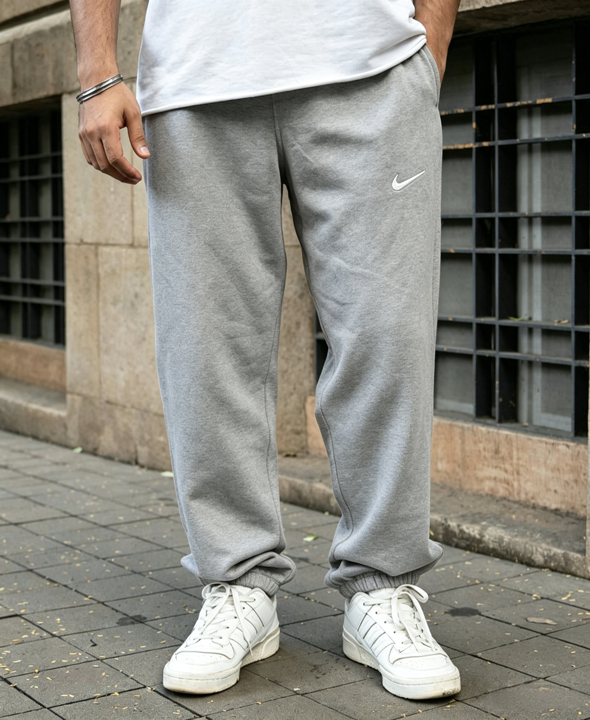 Everyday Cozy Brown Knit Joggers
