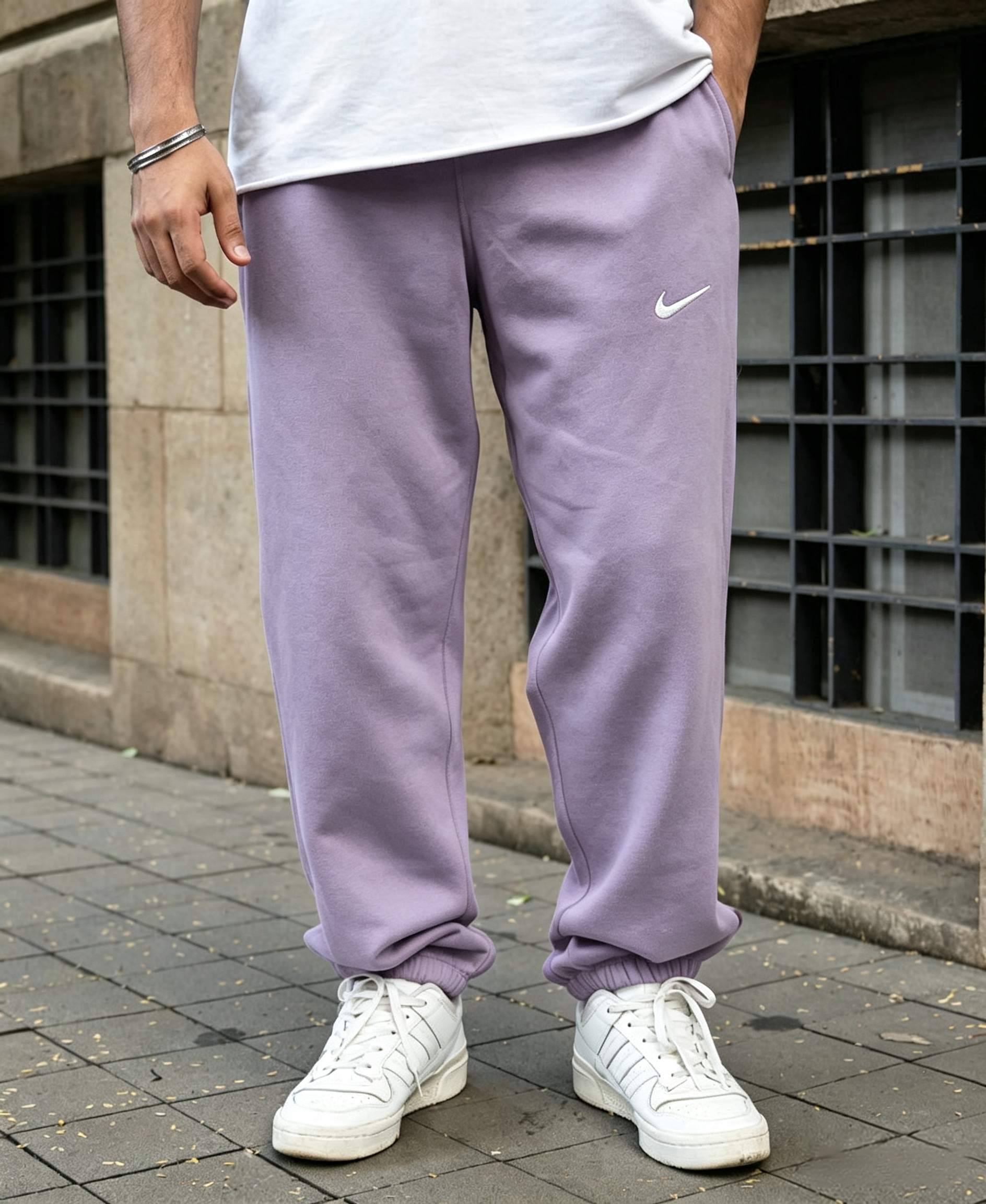 Everyday Cozy Brown Knit Joggers