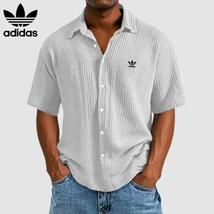 Coastline Crinkle Button Shirt Essential
