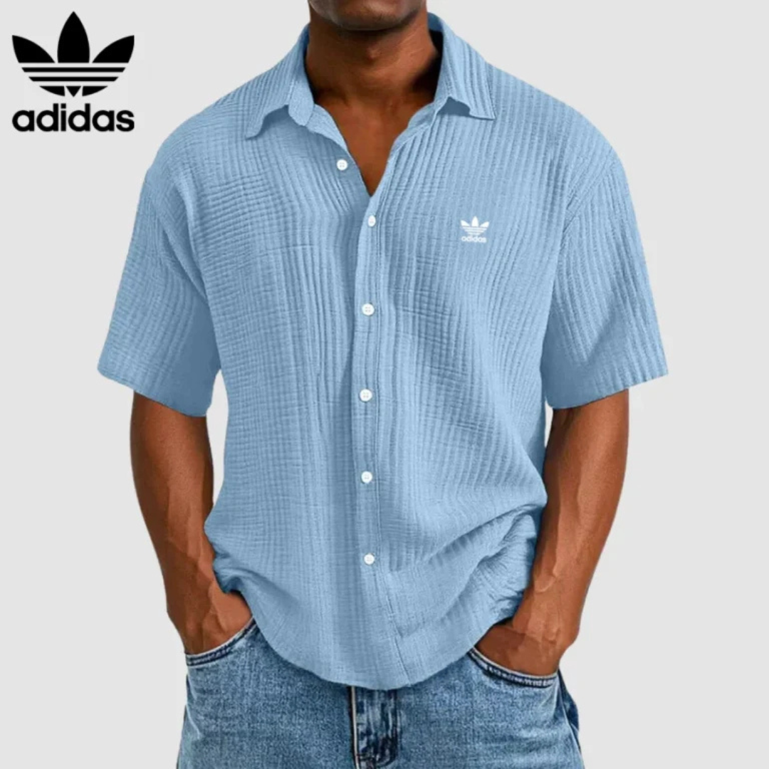 Coastline Crinkle Button Shirt Essential