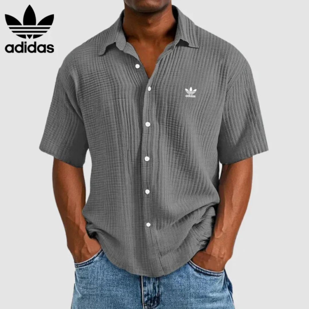 Coastline Crinkle Button Shirt Essential