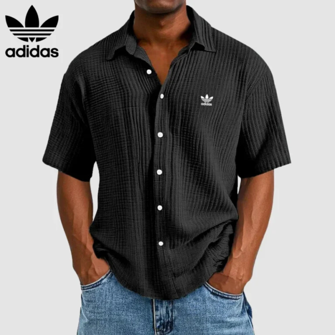 Coastline Crinkle Button Shirt Essential